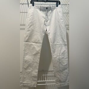 J. Crew Men's FLEX khaki chino pants  EUC Slim Fit